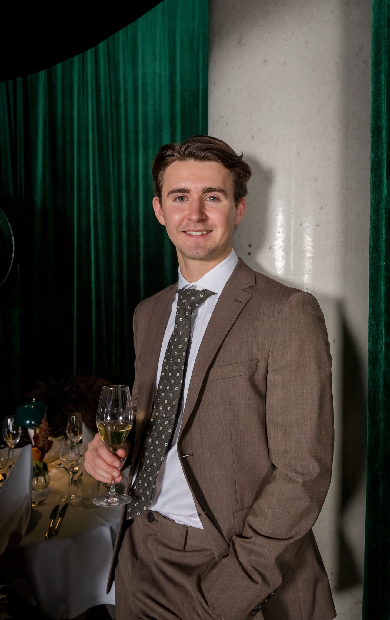 Elon Dressjakke Blazer - Brun/ Camel